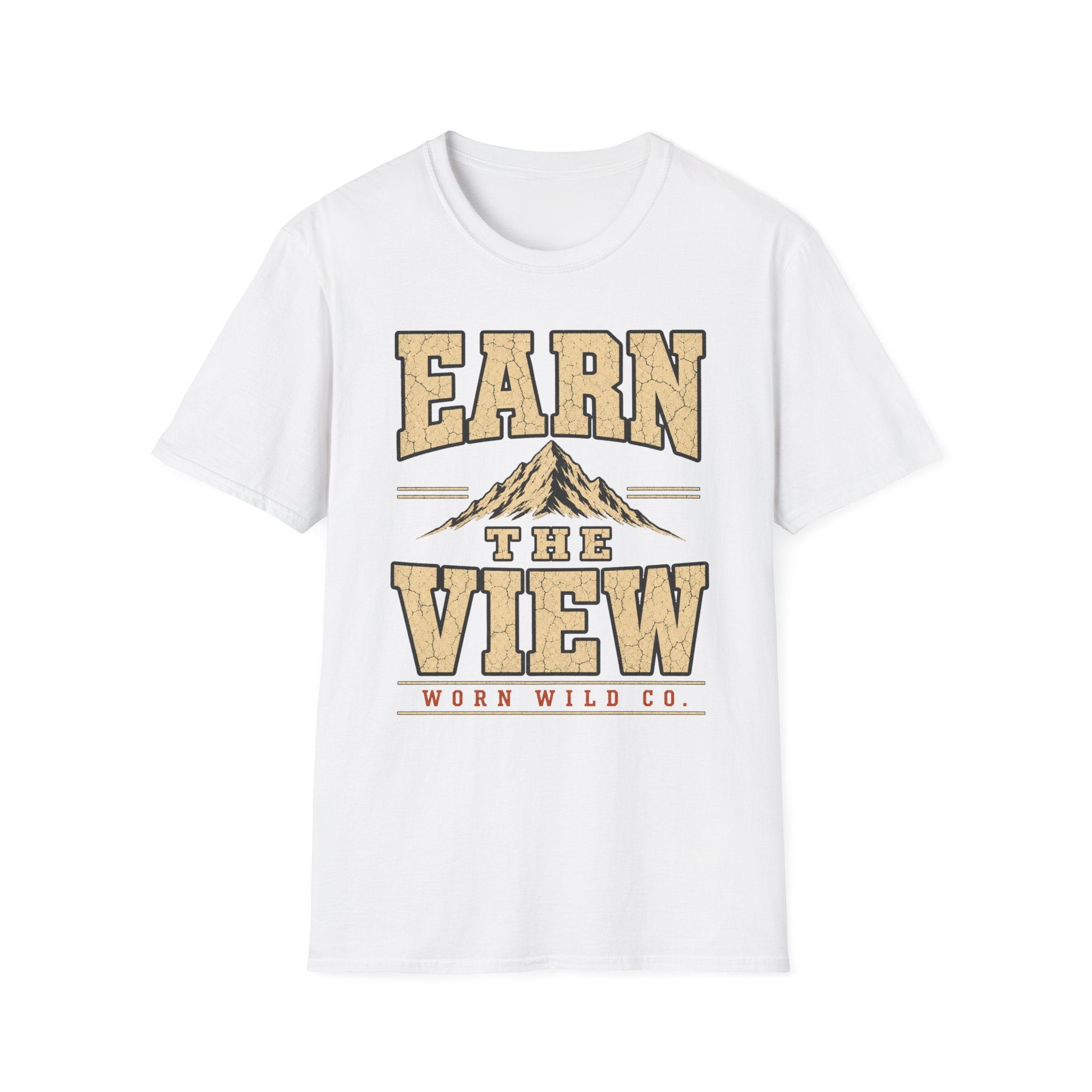 Earn The View - Hiking Graphic T-Shirt
