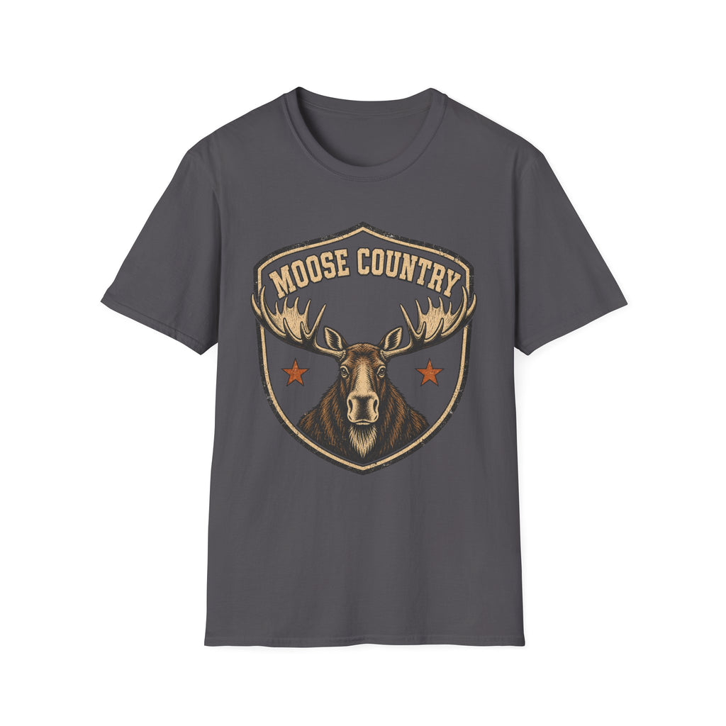 Moose Country - Hiking Graphic T-Shirt