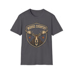 Moose Country - Hiking Graphic T-Shirt