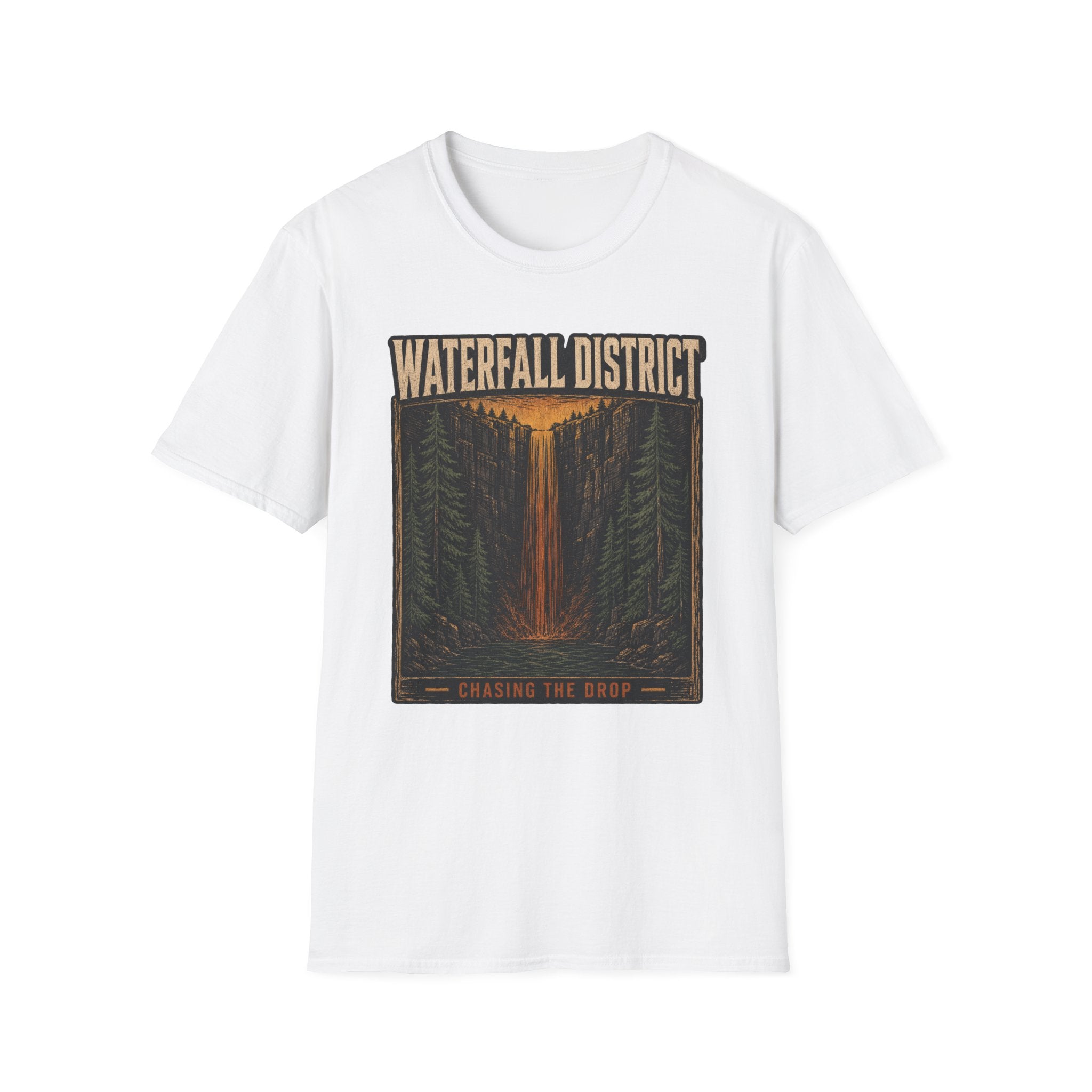 Waterfall District - Hiking Graphic T-Shirt