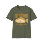 The Fish I Keep - Fishing Graphic T-Shirt