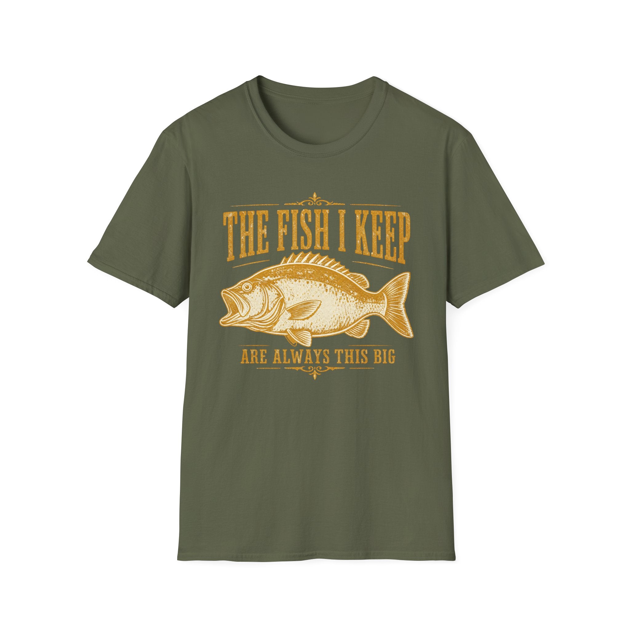 The Fish I Keep - Fishing Graphic T-Shirt