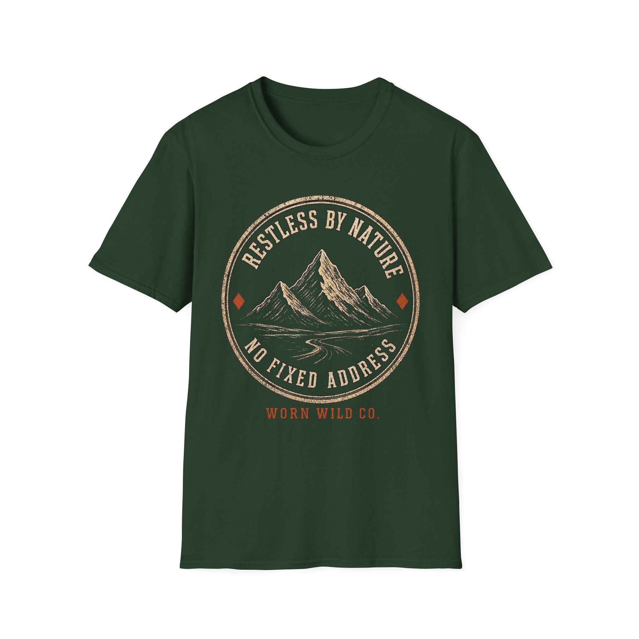 Restless By Nature - Motorcycles Graphic T-Shirt