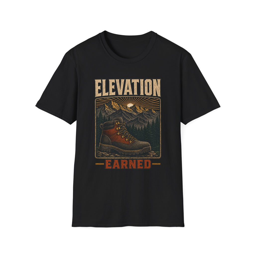 Elevation Earned - Camping Graphic T-Shirt