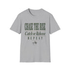 Chase the Rise - Fishing Graphic T-Shirt