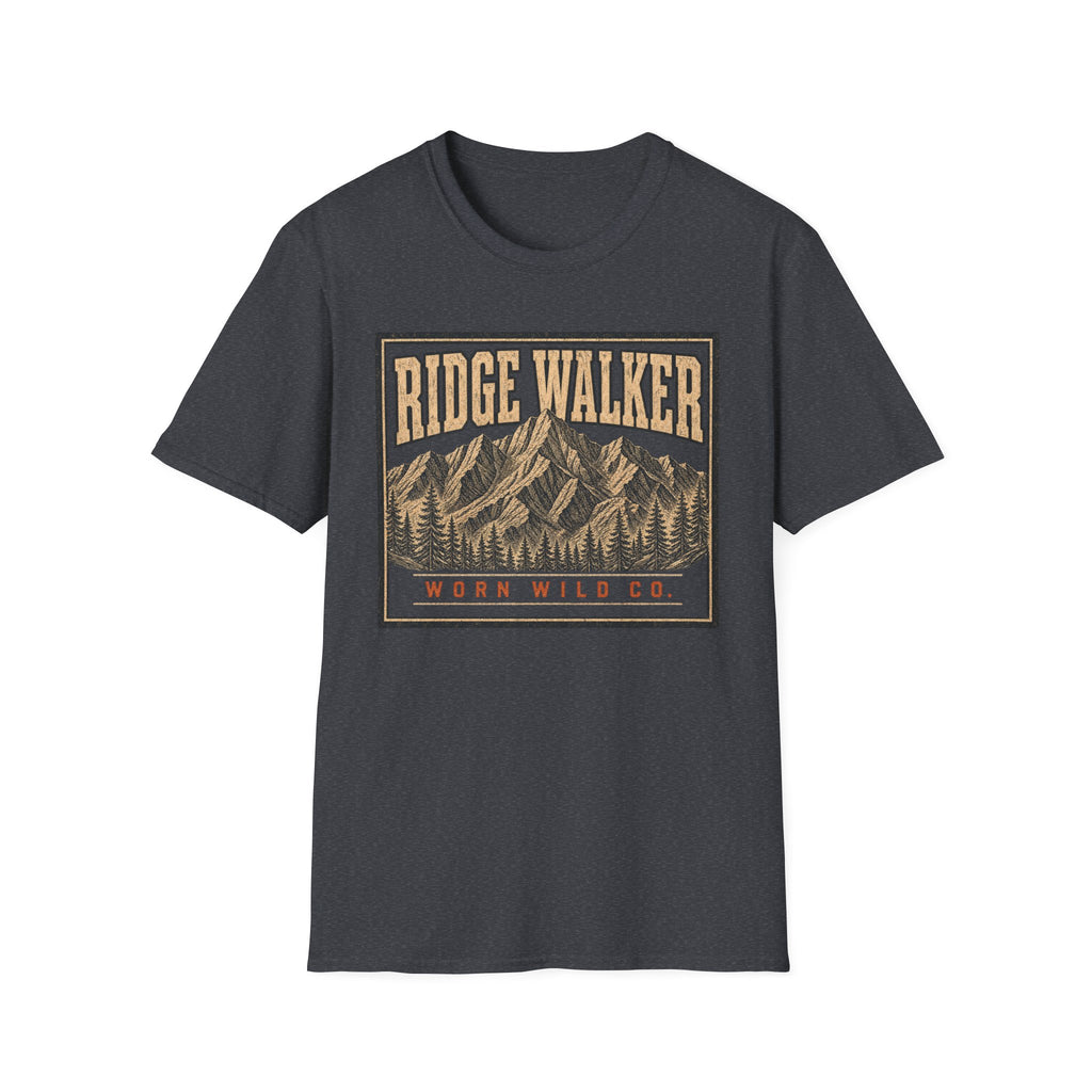 Ridge Walker - Hiking Graphic T-Shirt
