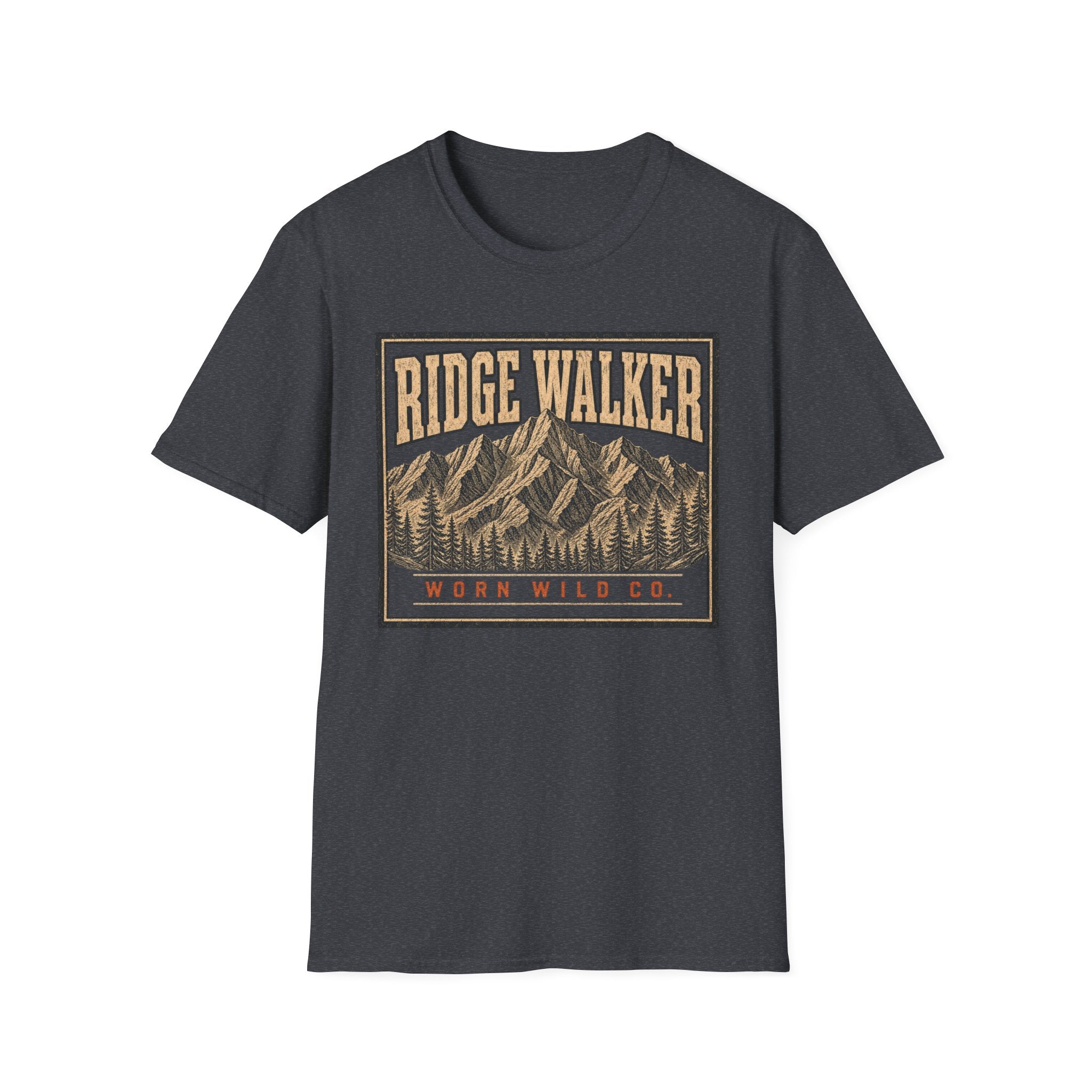 Ridge Walker - Hiking Graphic T-Shirt