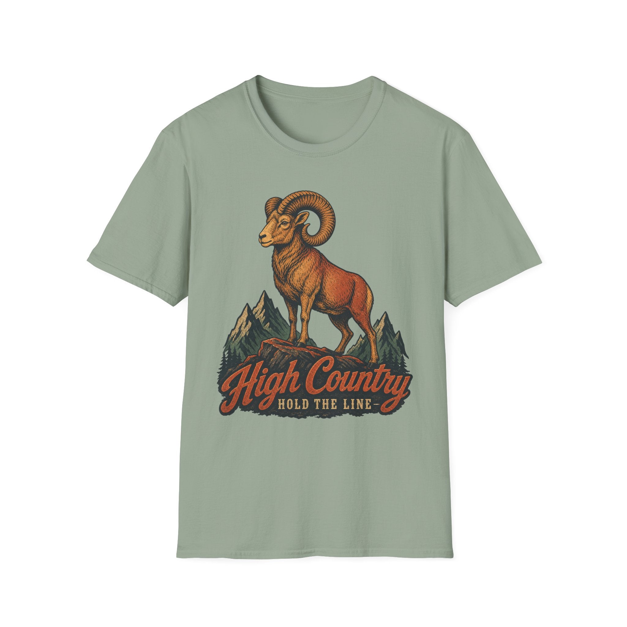 High Country / Hold the Line - Camping Graphic T-Shirt