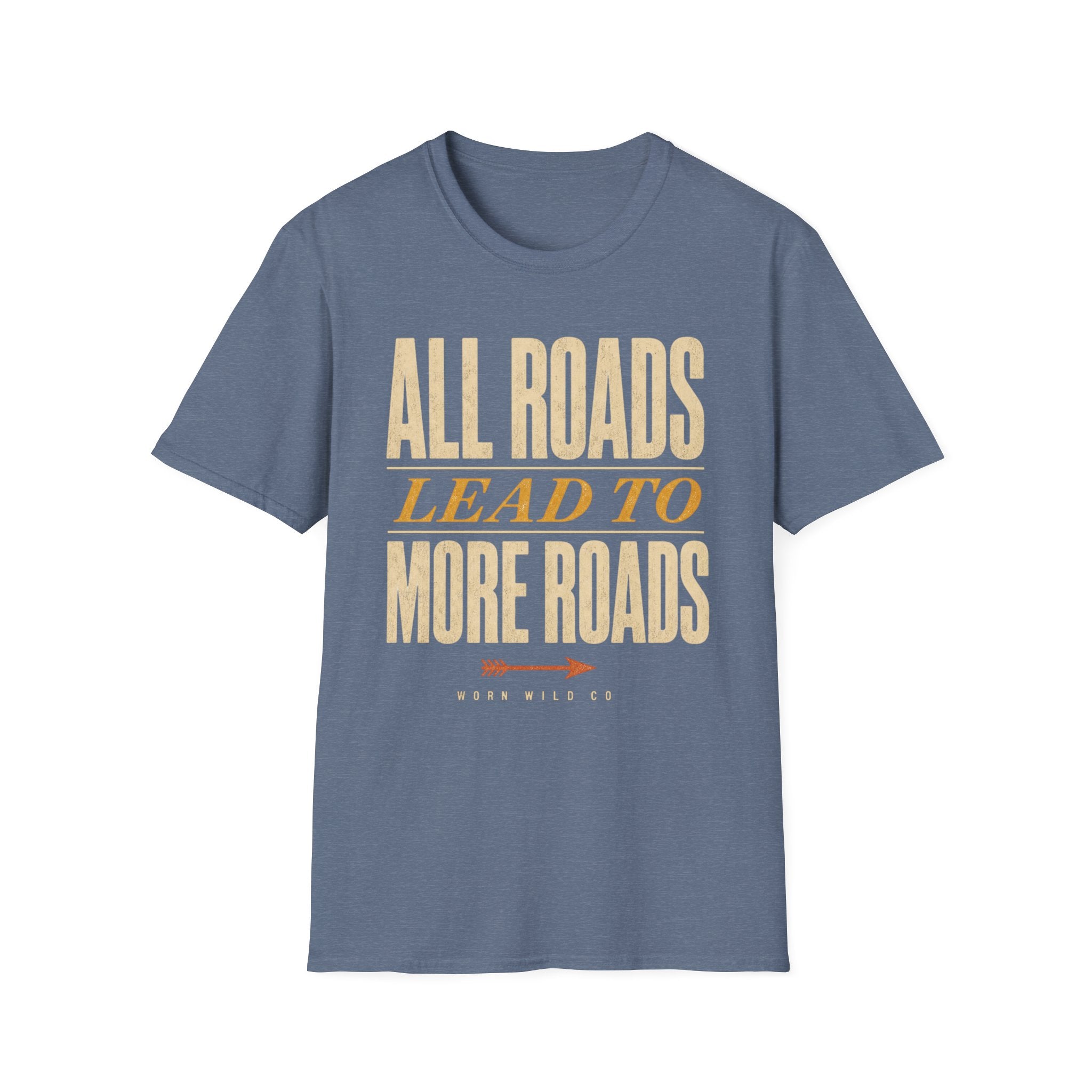All Roads - Motorcycles Graphic T-Shirt
