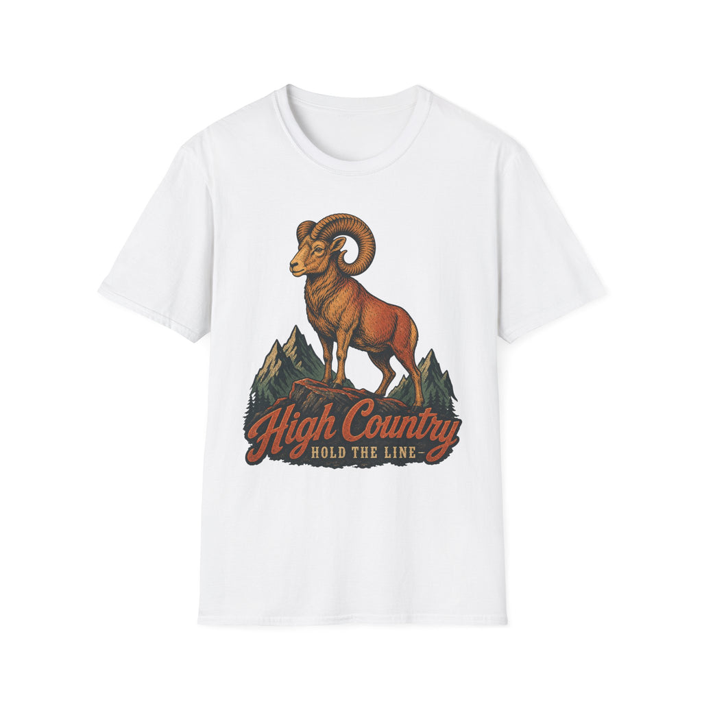 High Country / Hold the Line - Camping Graphic T-Shirt
