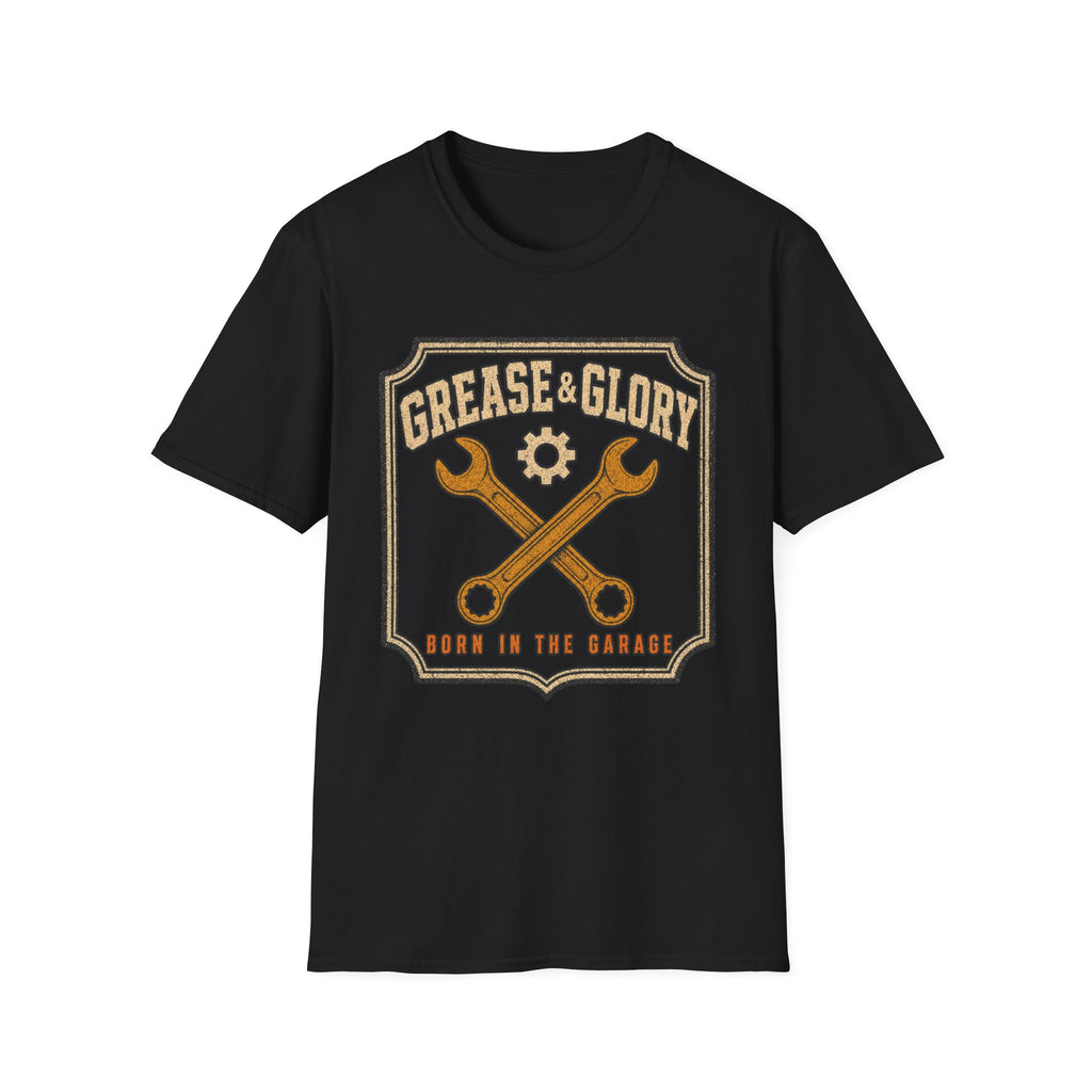 Grease & Glory - Motorcycles Graphic T-Shirt