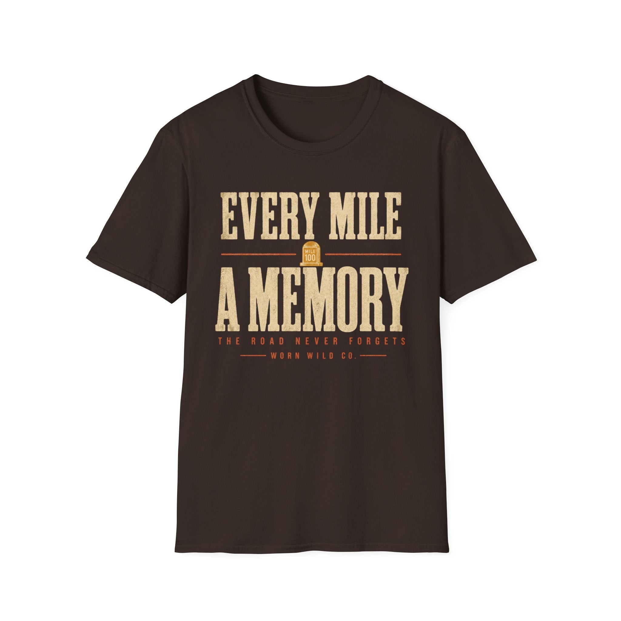 Every Mile A Memory - Motorcycles Graphic T-Shirt