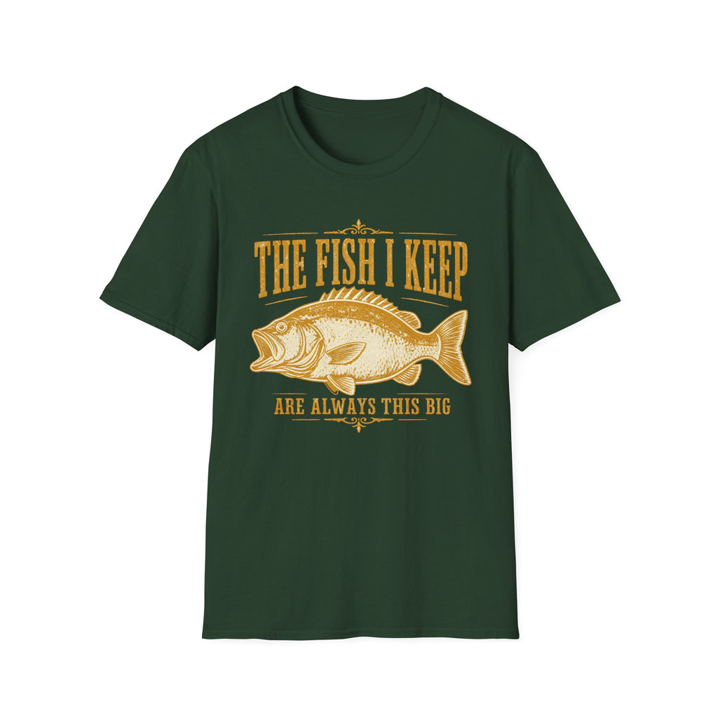 The Fish I Keep - Fishing Graphic T-Shirt