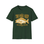 The Fish I Keep - Fishing Graphic T-Shirt