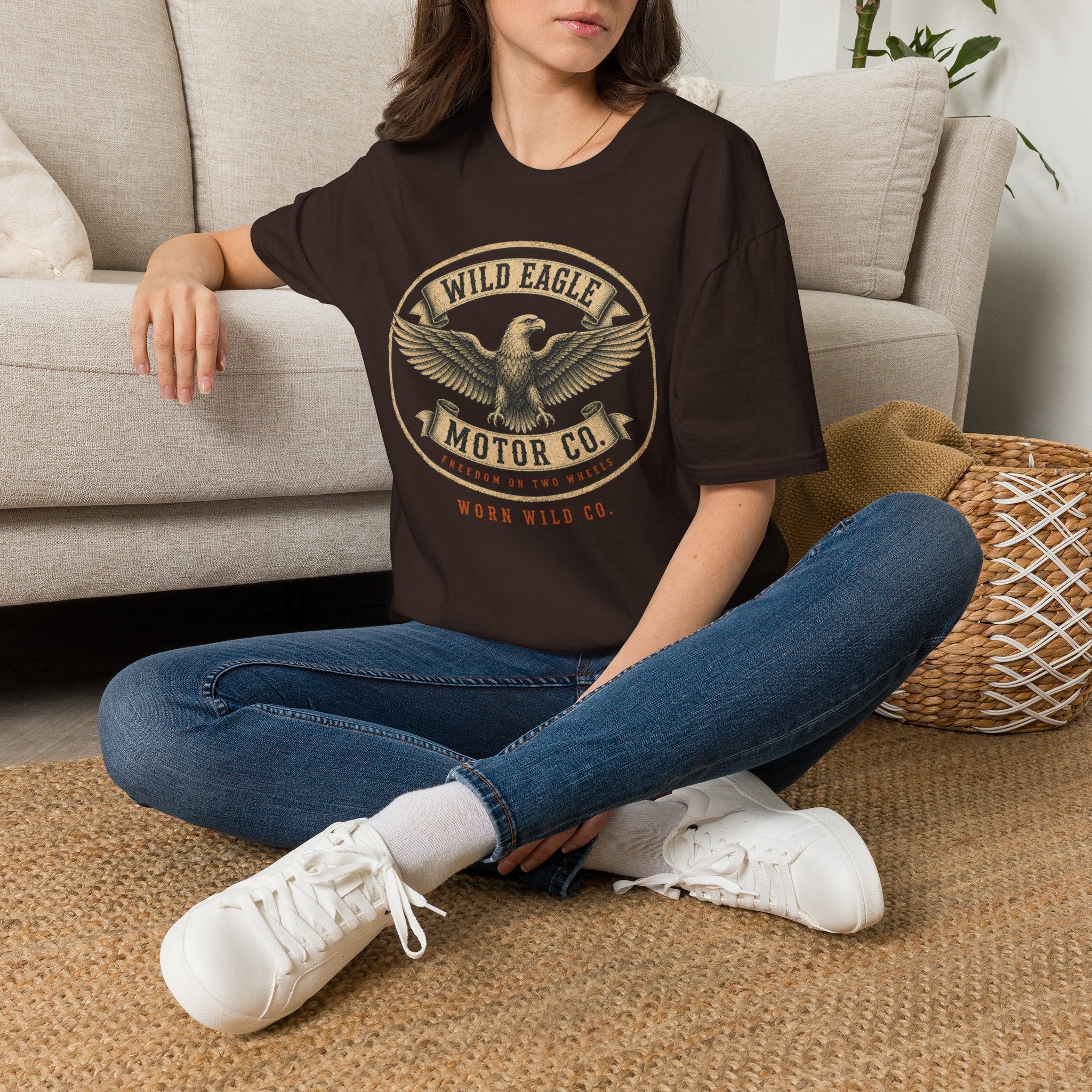 Wild Eagle Motor Co. - Motorcycles Graphic T-Shirt