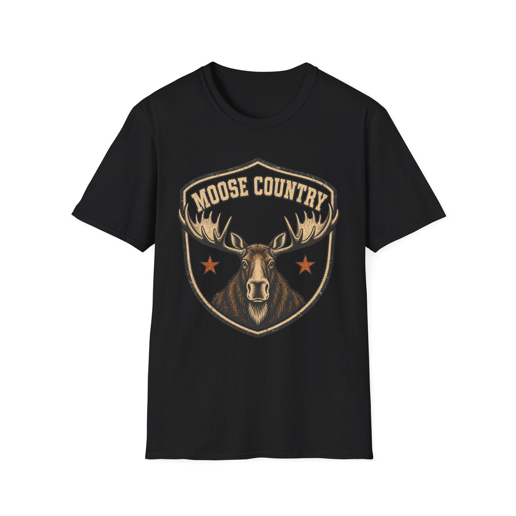 Moose Country - Hiking Graphic T-Shirt