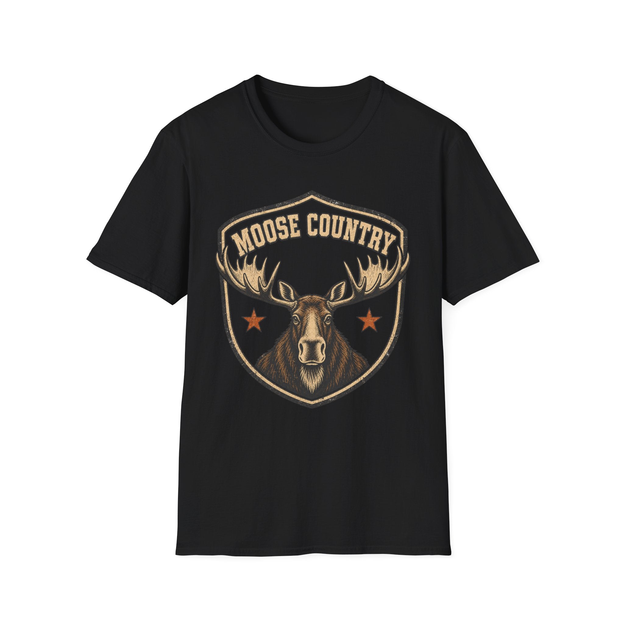 Moose Country - Hiking Graphic T-Shirt