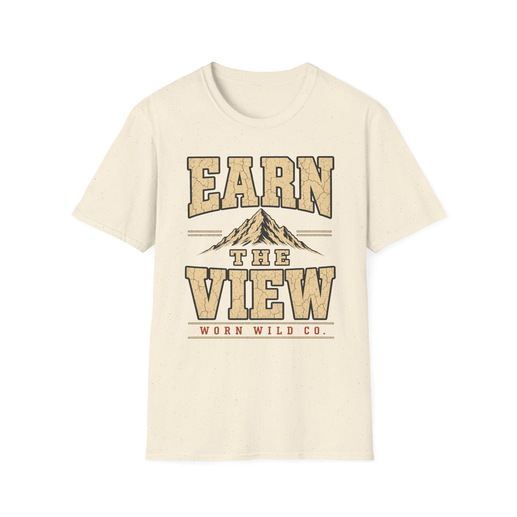 Earn The View - Hiking Graphic T-Shirt