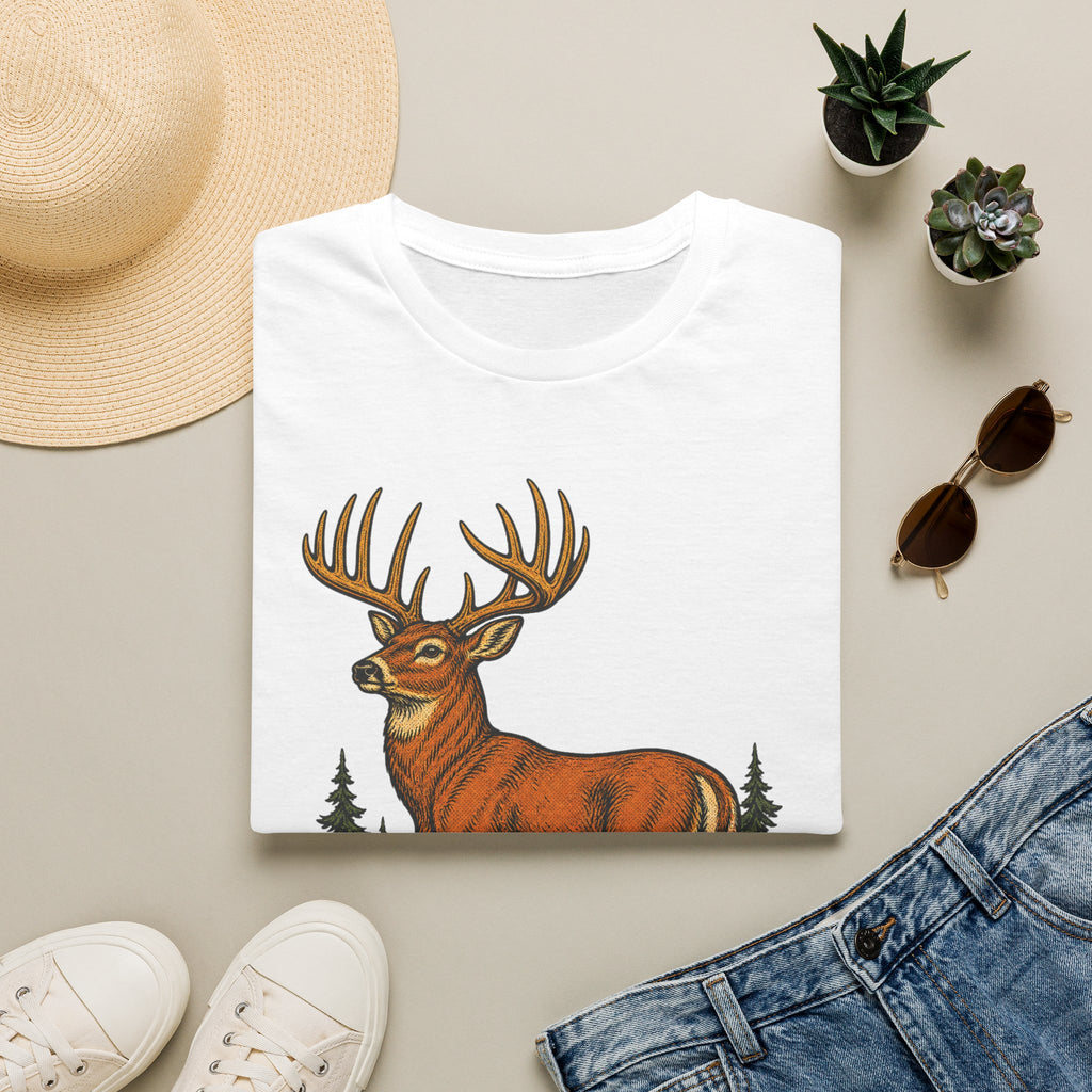 Buck Country / Dawn Patrol - Camping Graphic T-Shirt