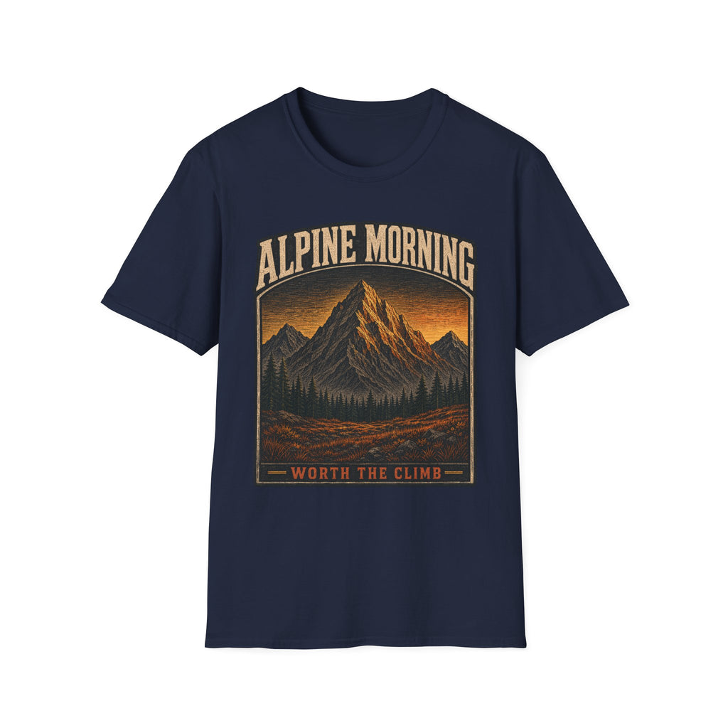 Alpine Morning - Hiking Graphic T-Shirt