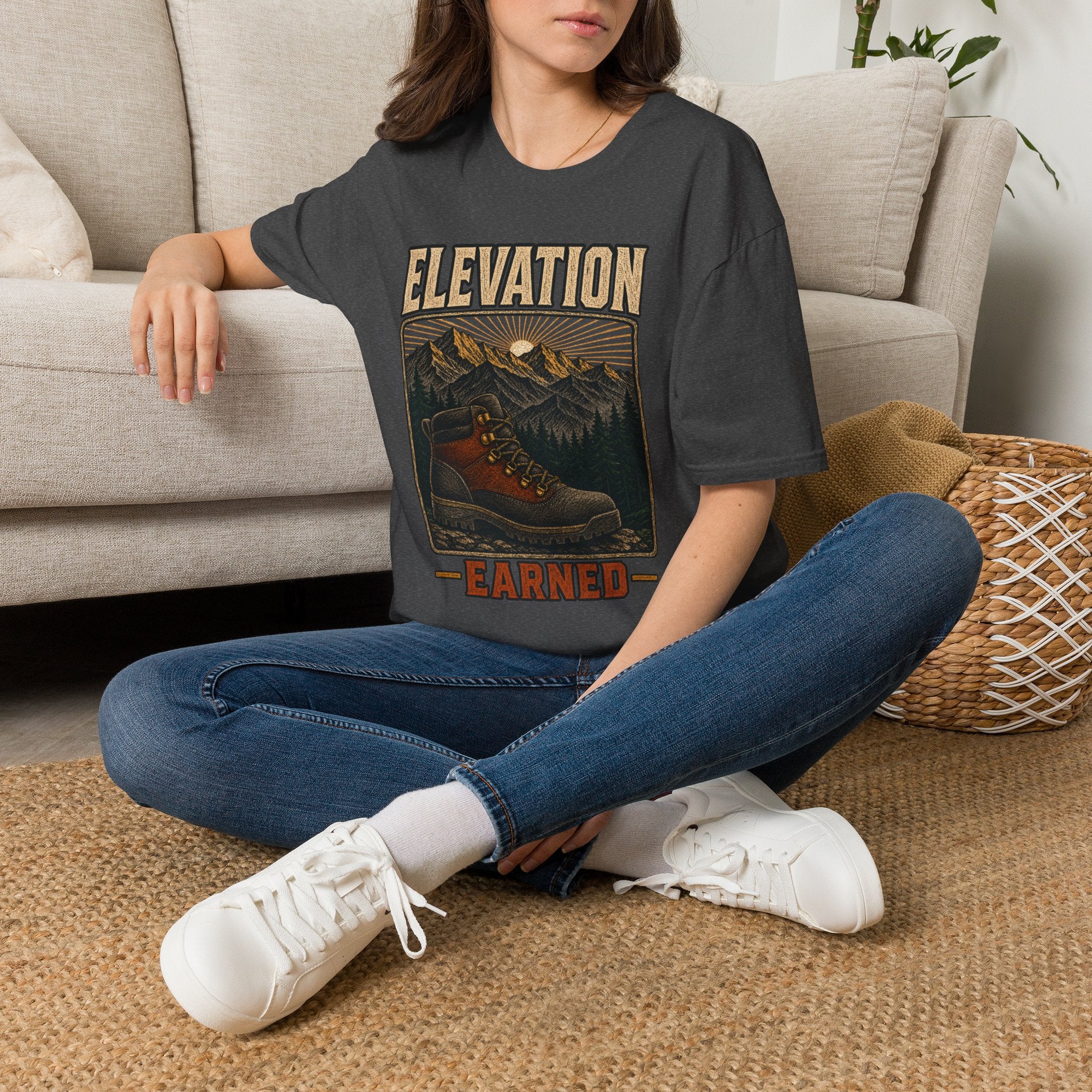 Elevation Earned - Camping Graphic T-Shirt