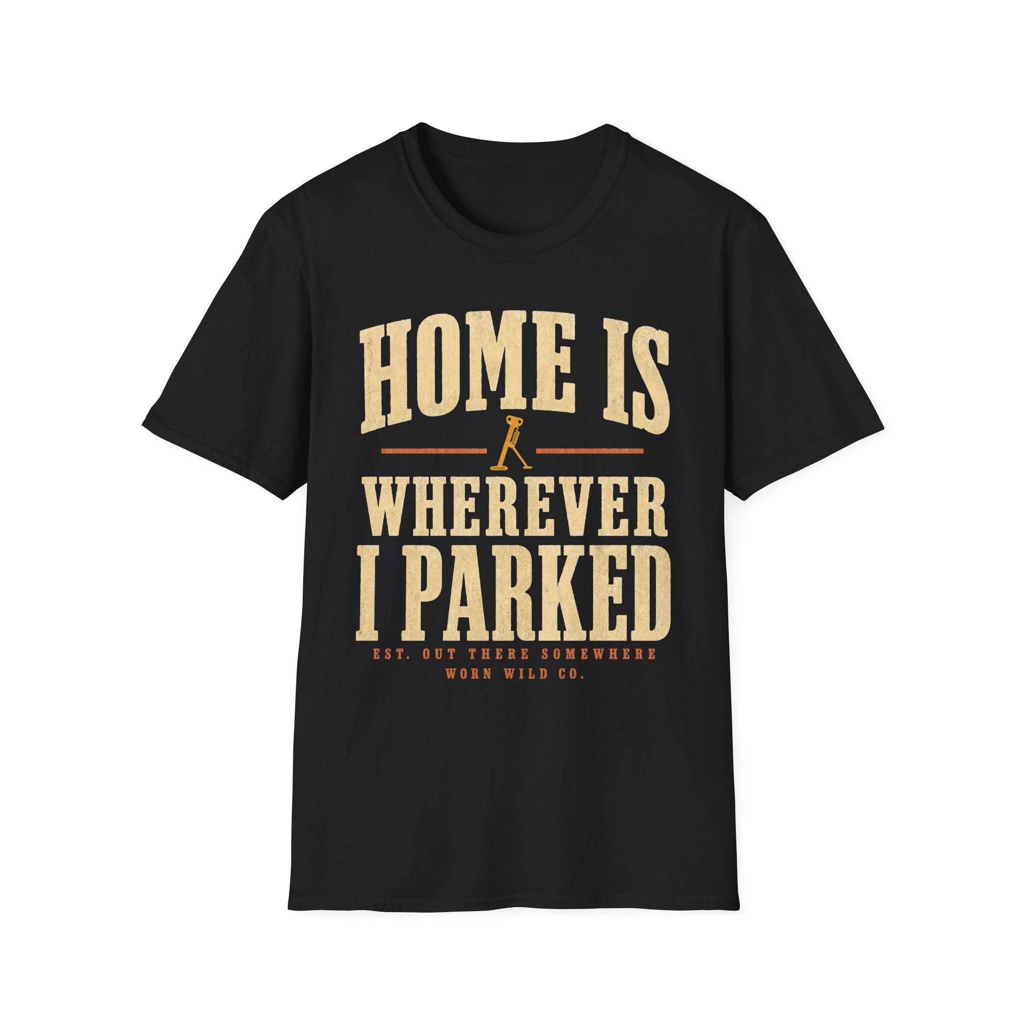 Home Is Wherever I Parked - Motorcycles Graphic T-Shirt