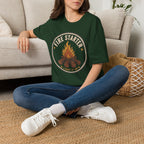 Fire Starter / Light It Up - Camping Graphic T-Shirt