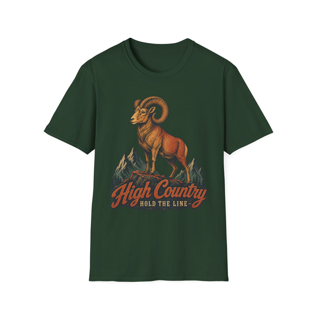 High Country / Hold the Line - Camping Graphic T-Shirt