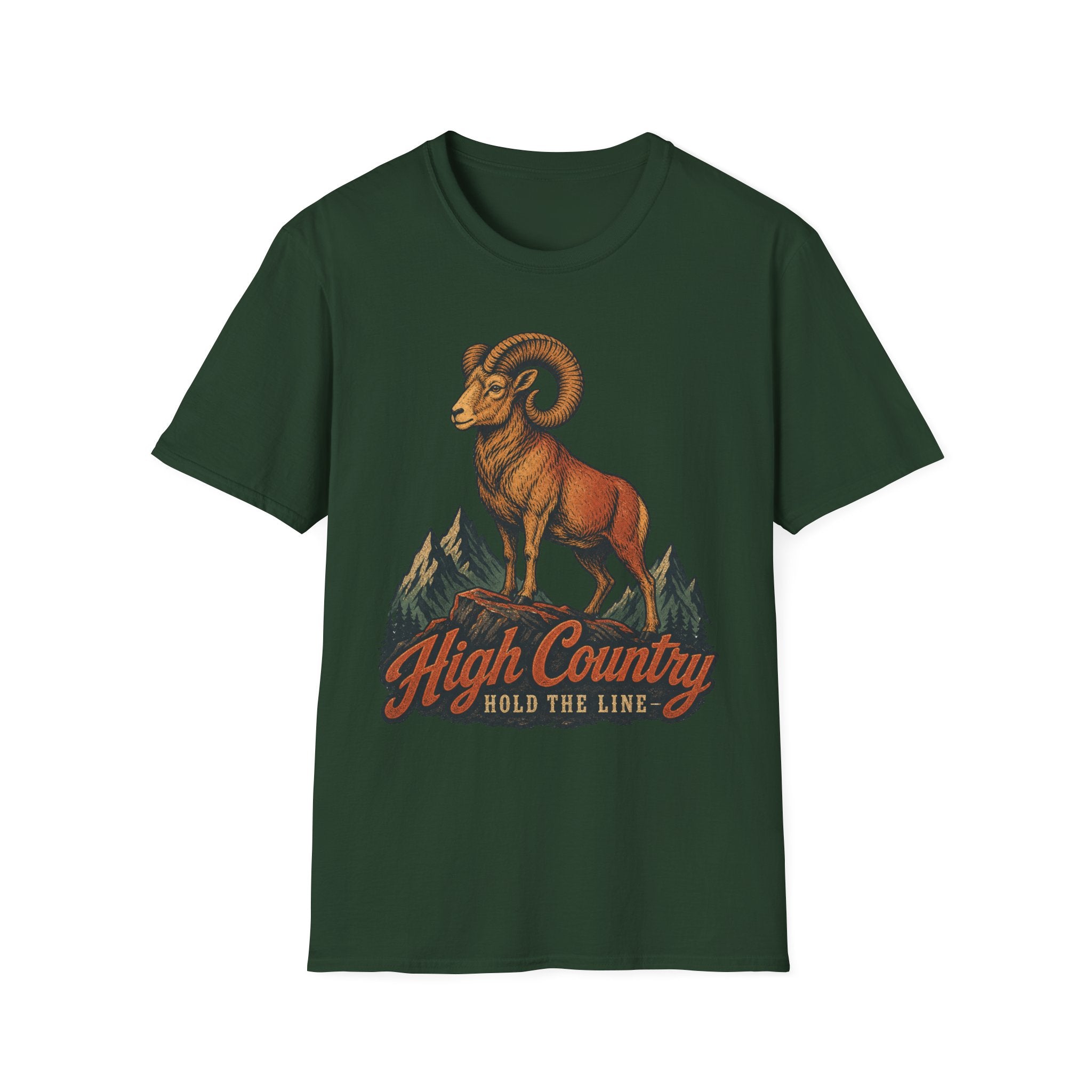 High Country / Hold the Line - Camping Graphic T-Shirt