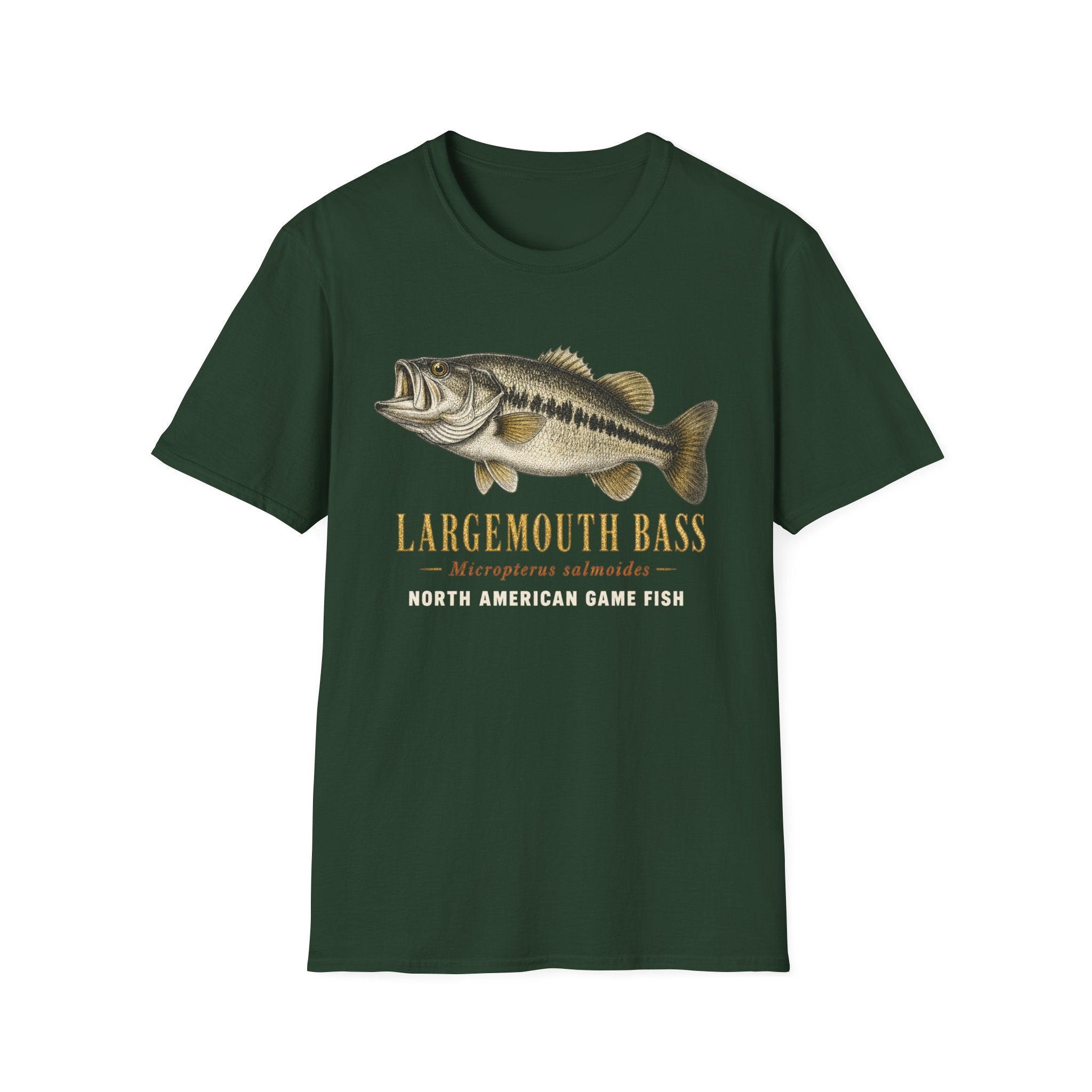 Largemouth Bass - Fishing Graphic T-Shirt