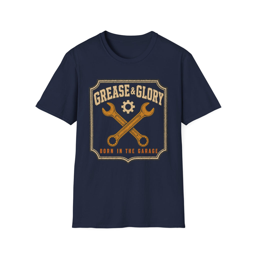 Grease & Glory - Motorcycles Graphic T-Shirt
