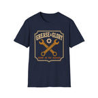 Grease & Glory - Motorcycles Graphic T-Shirt