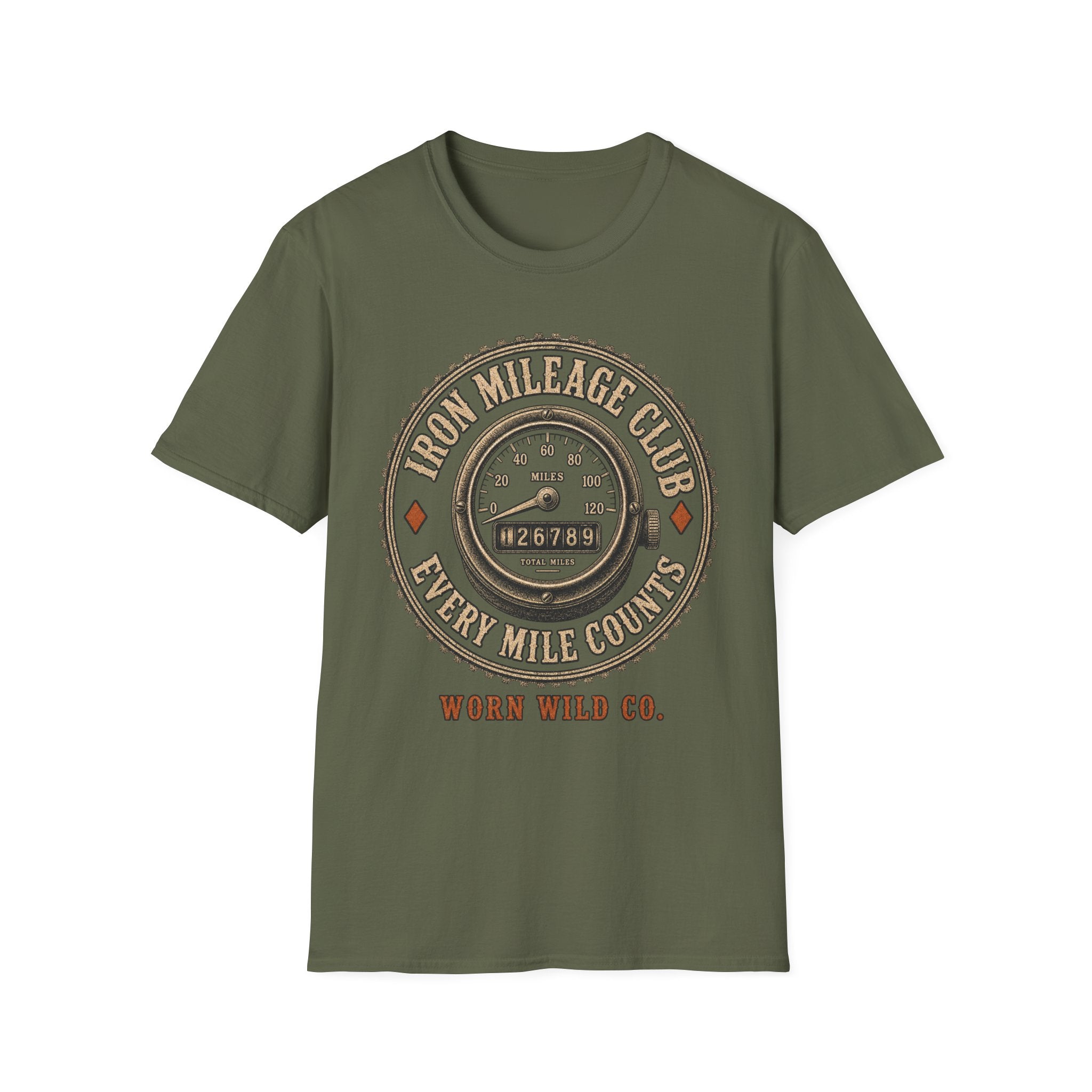 Iron Mileage Club - Motorcycles Graphic T-Shirt