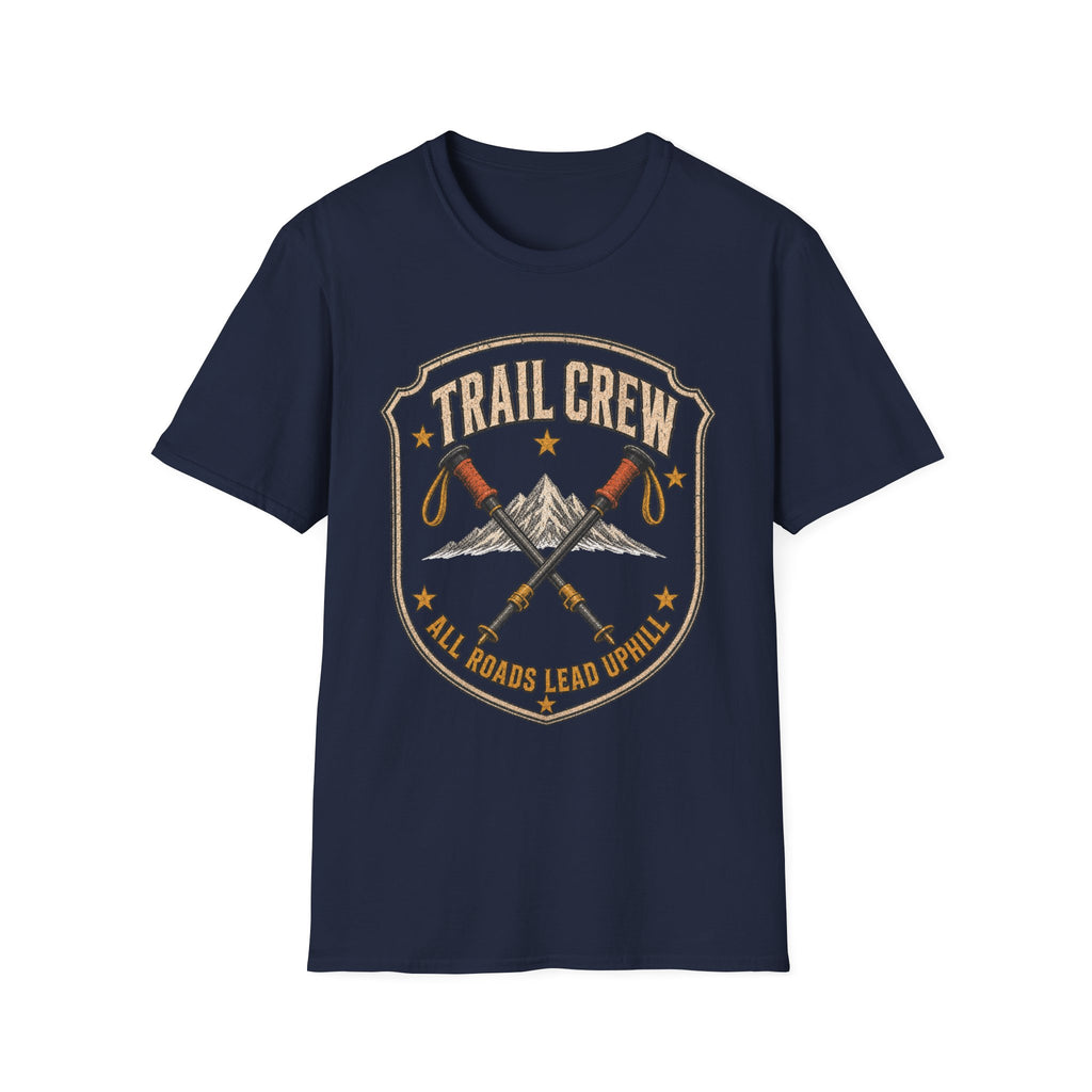 Trail Crew badge - Hiking Graphic T-Shirt