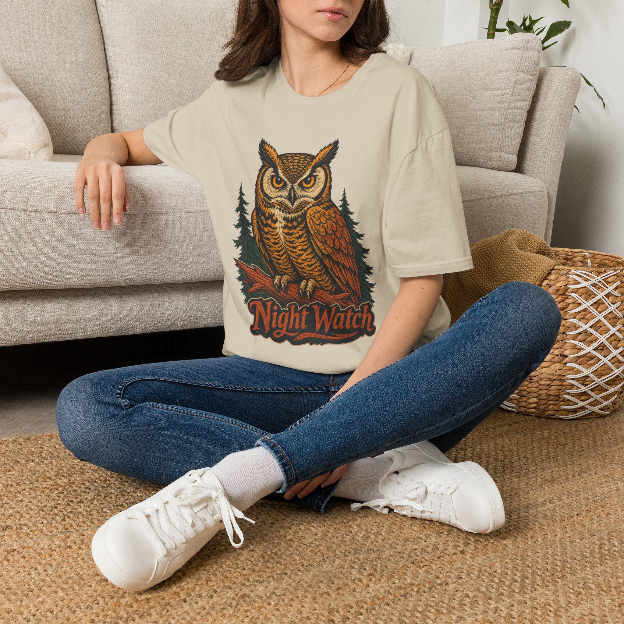 Night Watch - Camping Graphic T-Shirt