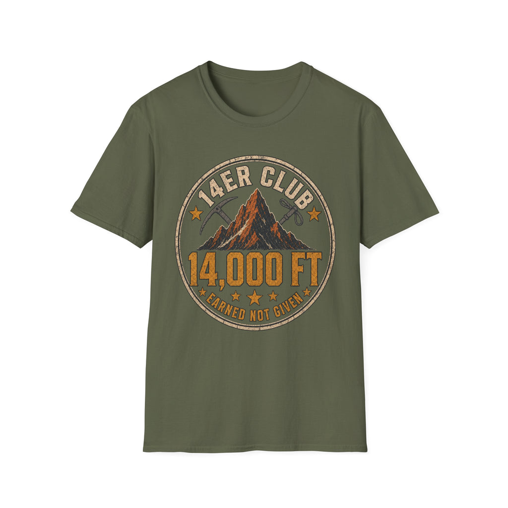 14er Club - Hiking Graphic T-Shirt