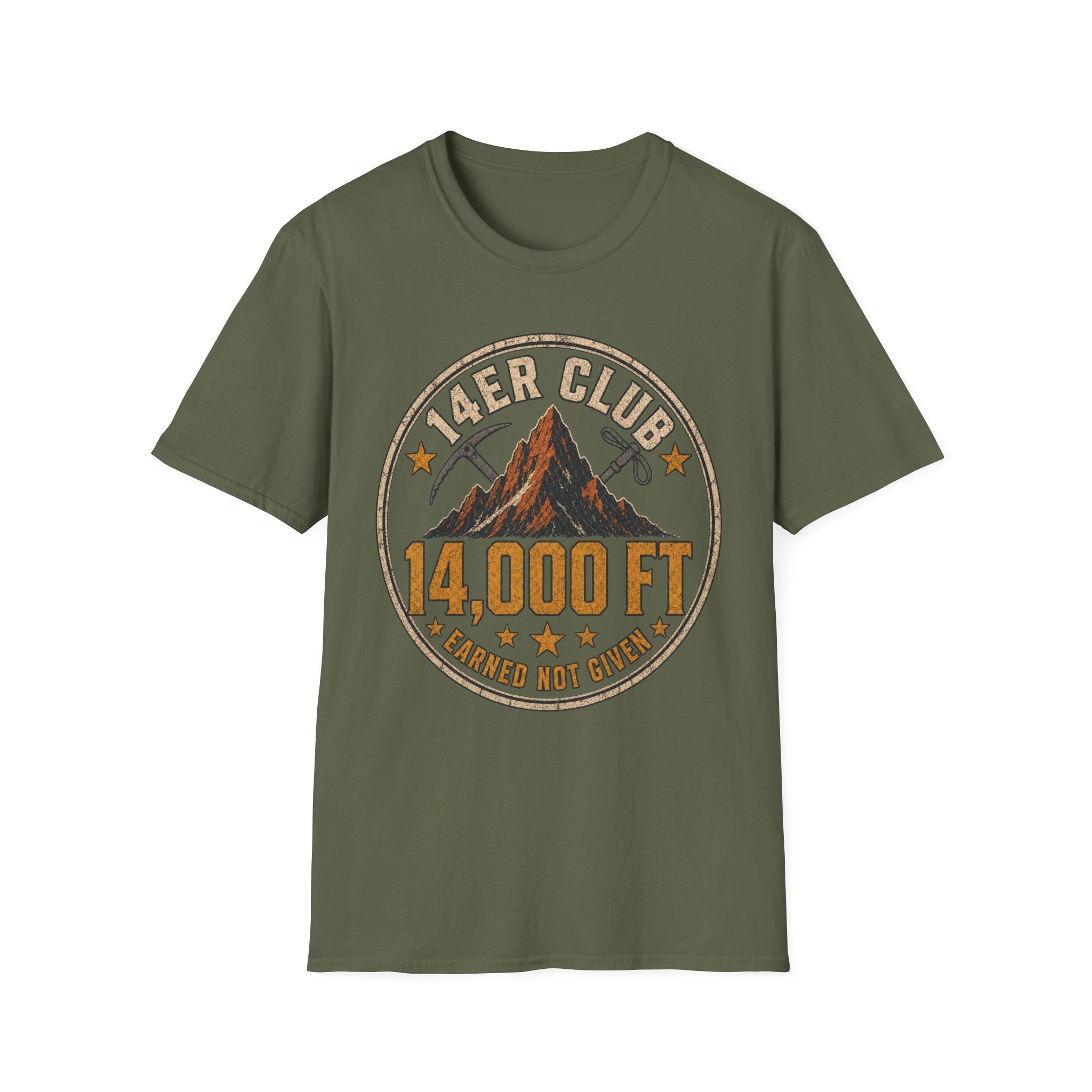 14er Club - Hiking Graphic T-Shirt