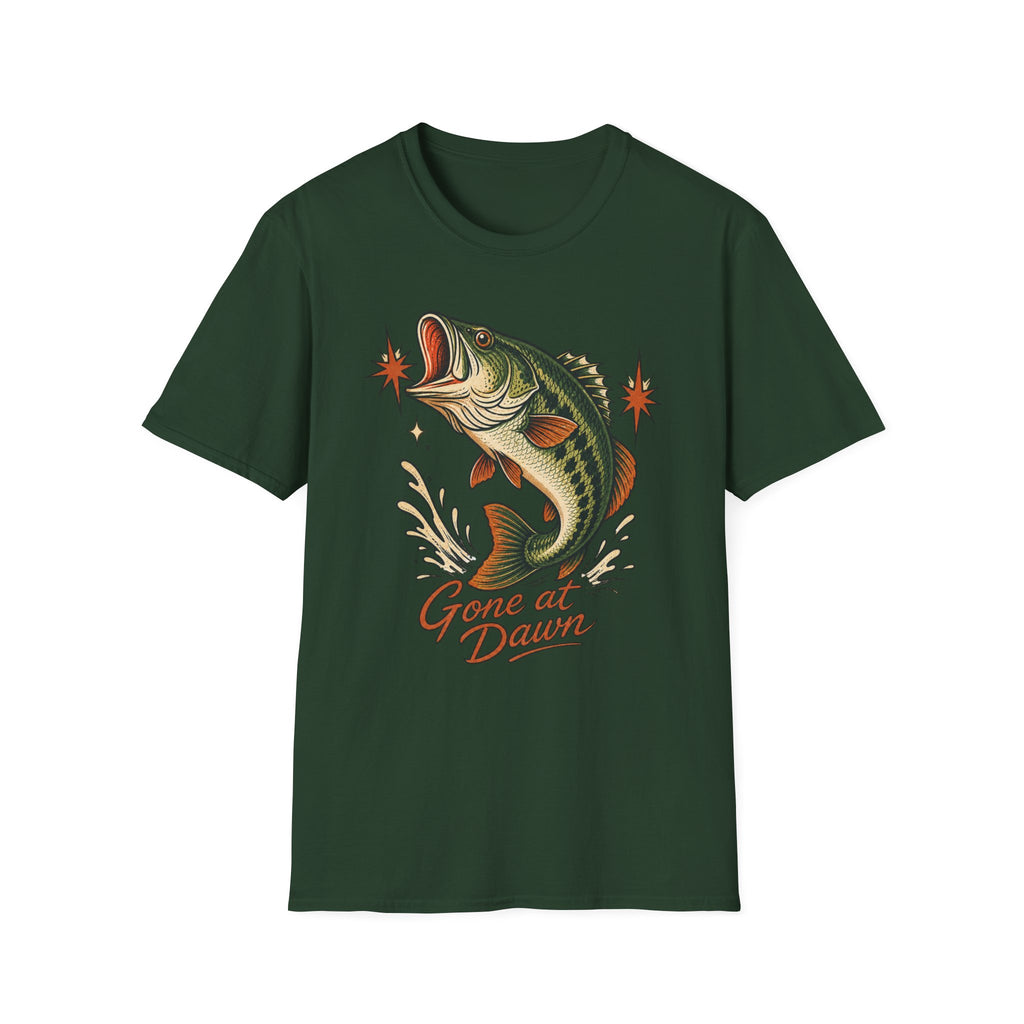 Gone at Dawn - Fishing Graphic T-Shirt