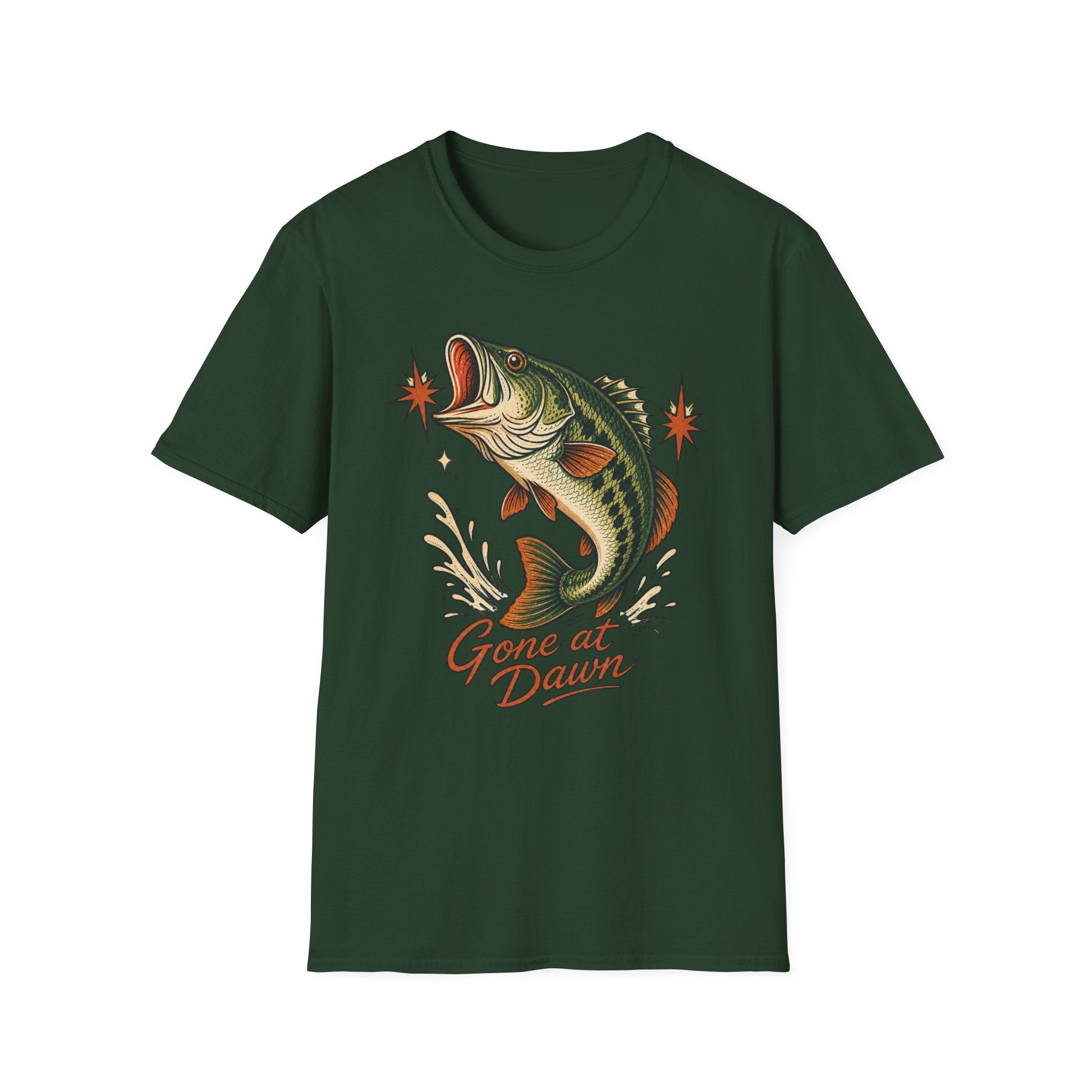 Gone at Dawn - Fishing Graphic T-Shirt