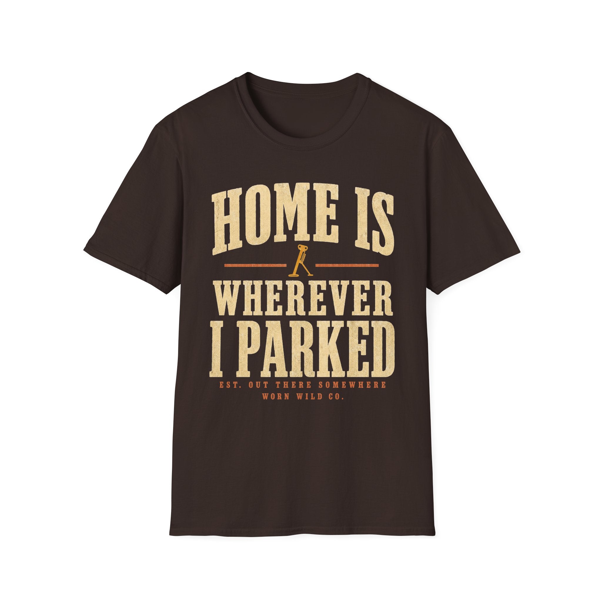 Home Is Wherever I Parked - Motorcycles Graphic T-Shirt