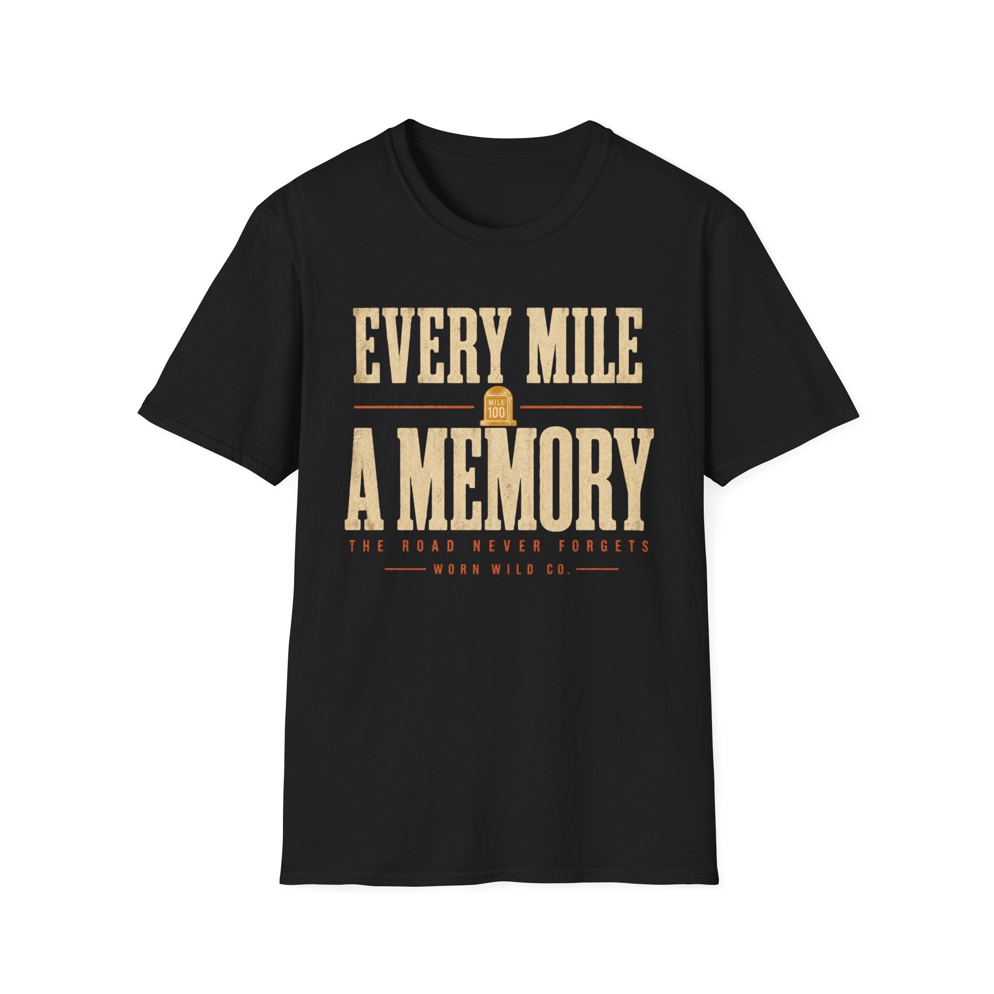Every Mile A Memory - Motorcycles Graphic T-Shirt