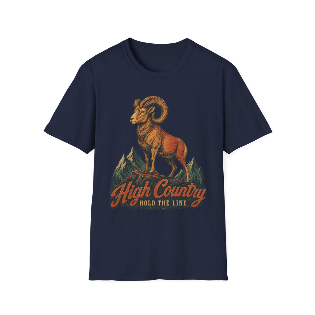 High Country / Hold the Line - Camping Graphic T-Shirt