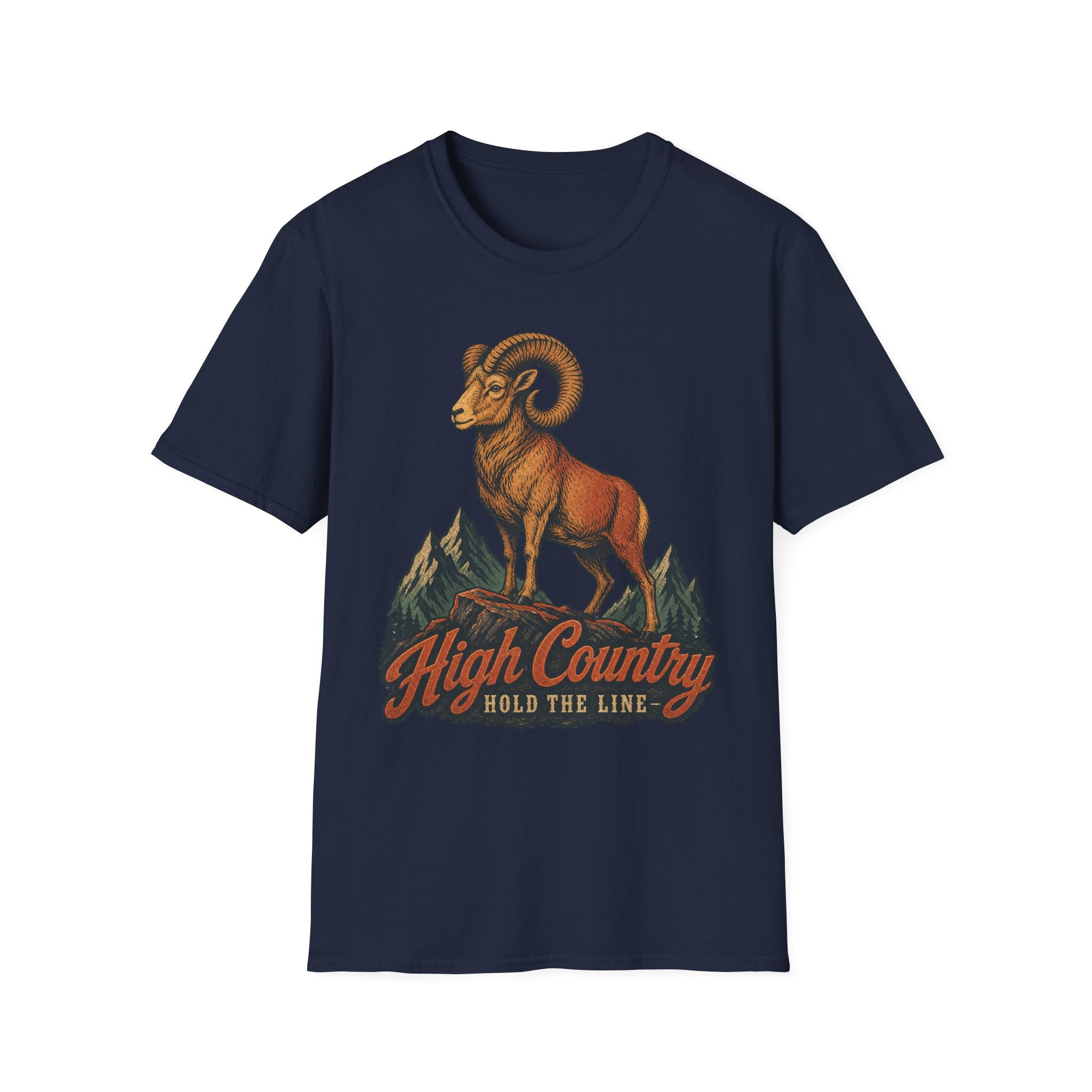 High Country / Hold the Line - Camping Graphic T-Shirt