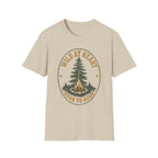 Wild at Heart Born to Roam - Camping Graphic T-Shirt