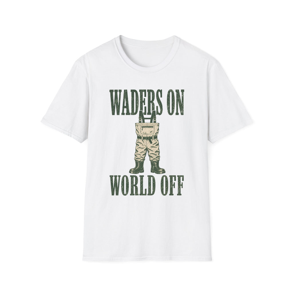 Waders On - Fishing Graphic T-Shirt