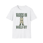 Waders On - Fishing Graphic T-Shirt