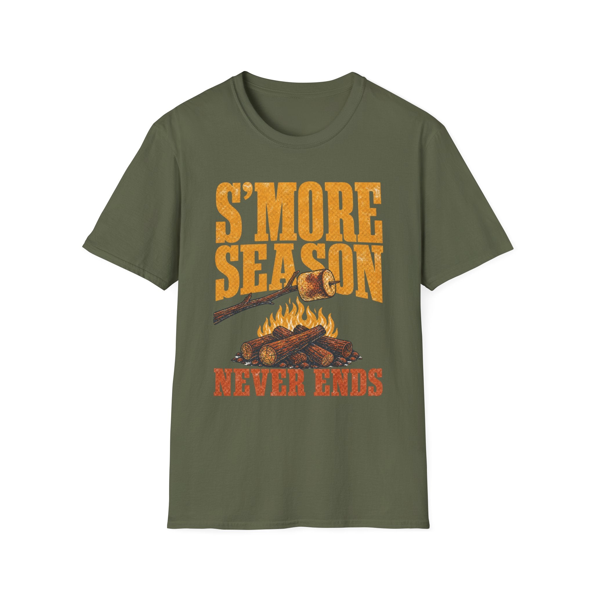 S'more Season / Never Ends - Camping Graphic T-Shirt