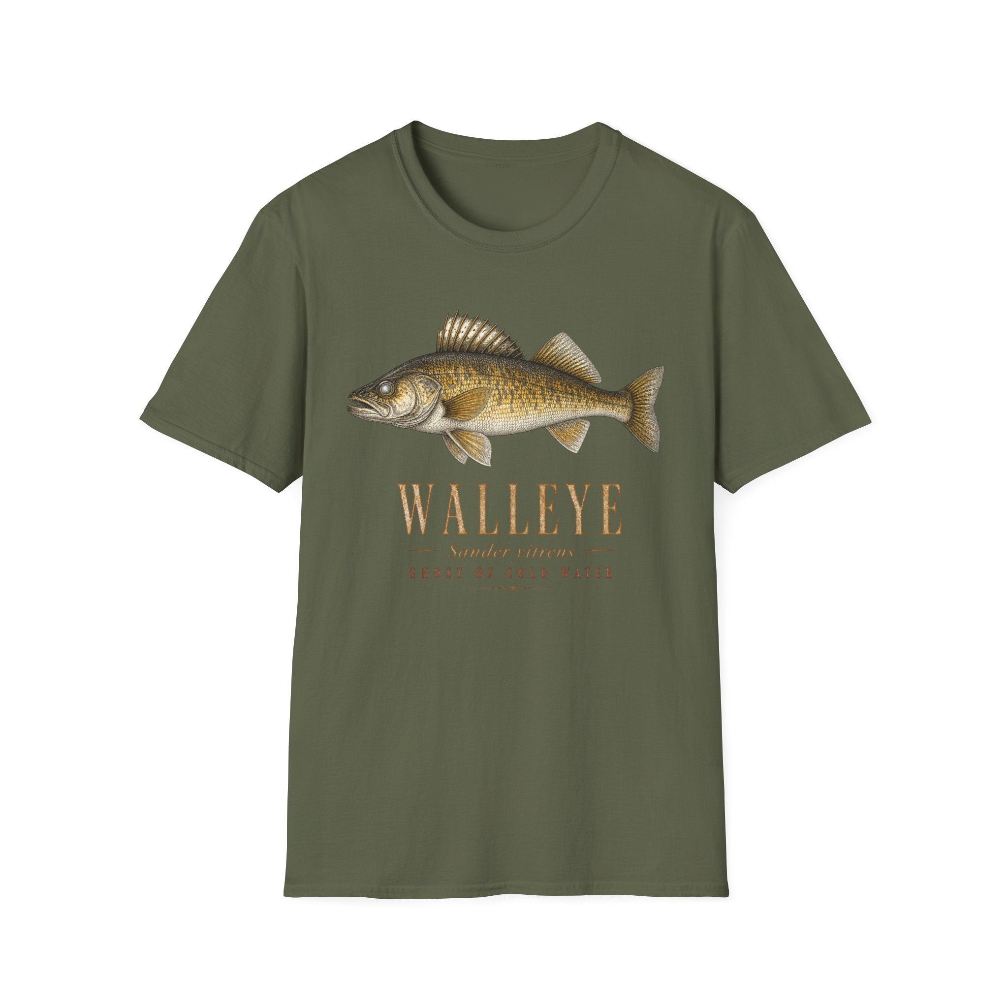 Ghost of Cold Water - Fishing Graphic T-Shirt