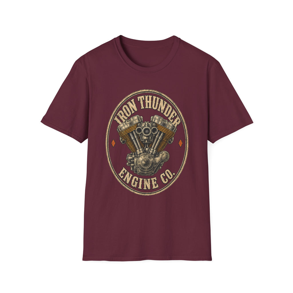 Iron Thunder Engine Co. - Motorcycles Graphic T-Shirt
