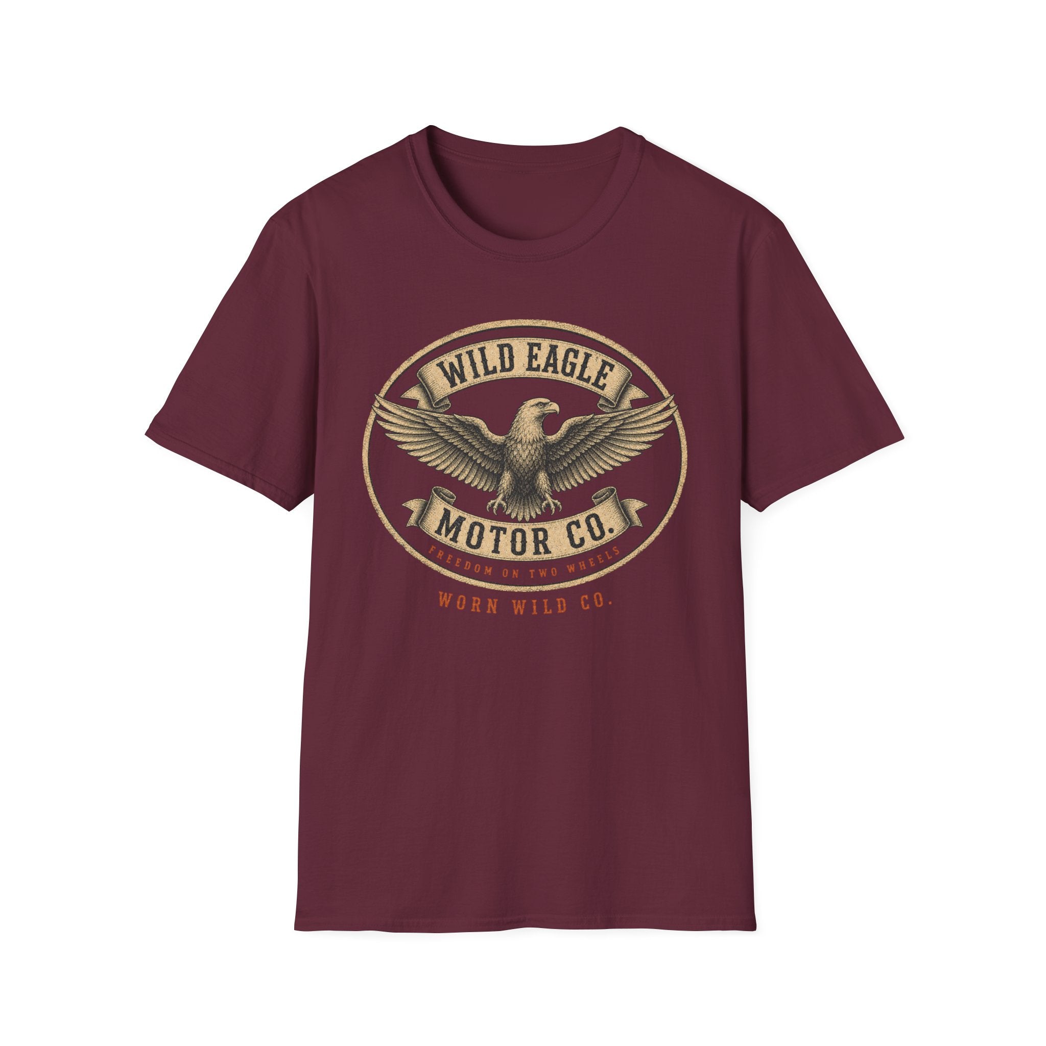 Wild Eagle Motor Co. - Motorcycles Graphic T-Shirt